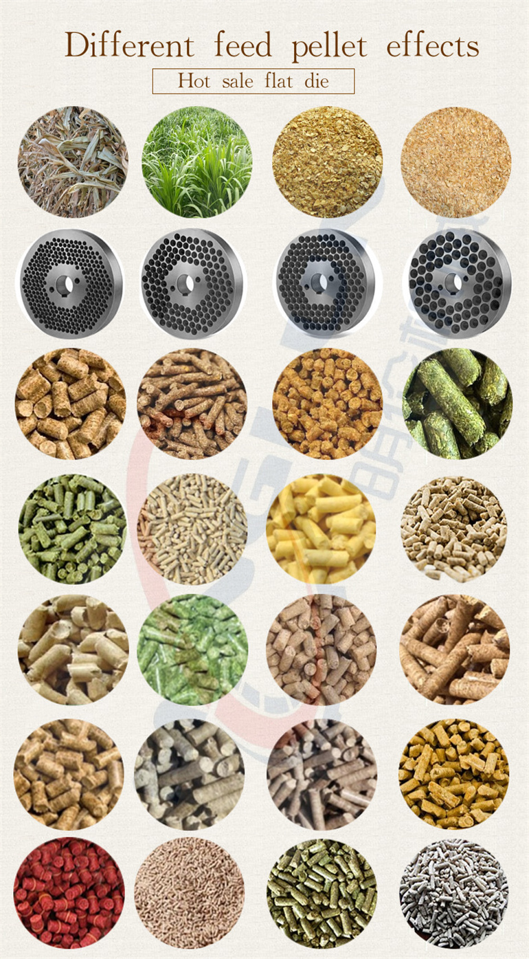 New product wholesale Hay Corn Wheat Stalk hammer mill  chaff cutter stainless steel mixer screw feeder feed pellet machines