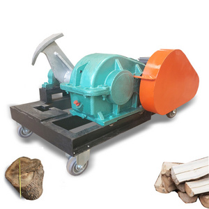 Easy to use electric 4 kw single phase or three phase power log splitter firewood processor for splitting wood used in winter