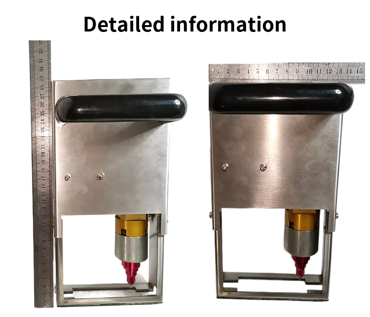 Stock Digital Control Dot Peen Marking Machine Metal Engraving Machine 90*30mm Field for Letters Serial Numbers VIN