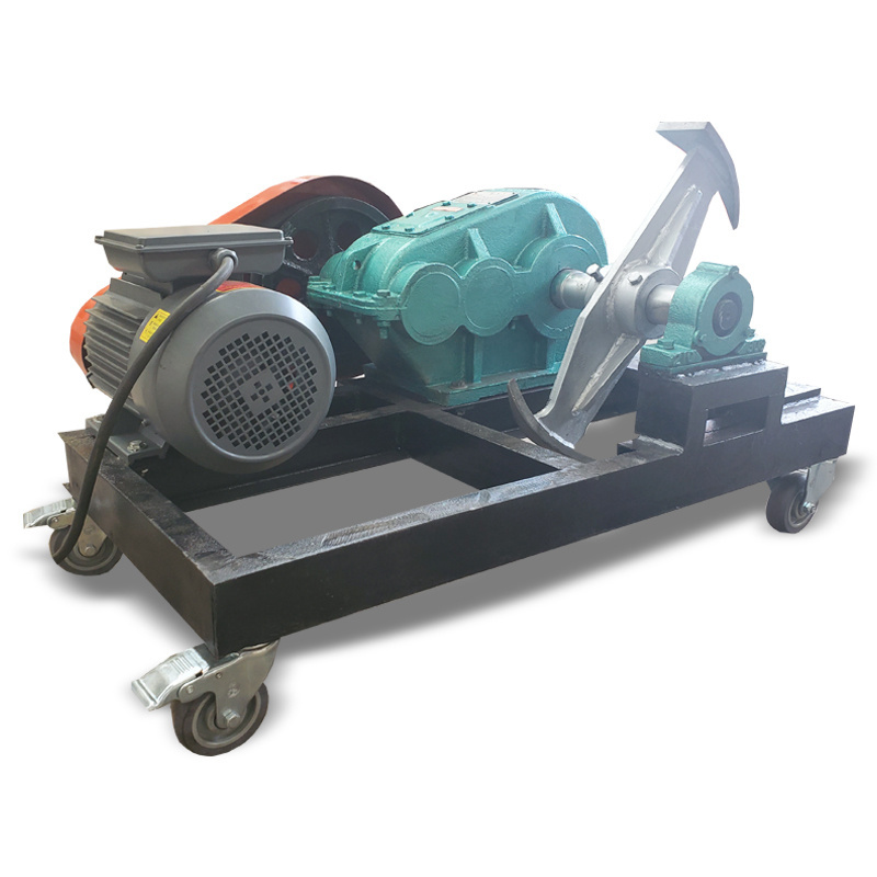 New product factory supply easy to use log splitter wood chipper with two manganese steel cutter heads improve life quality