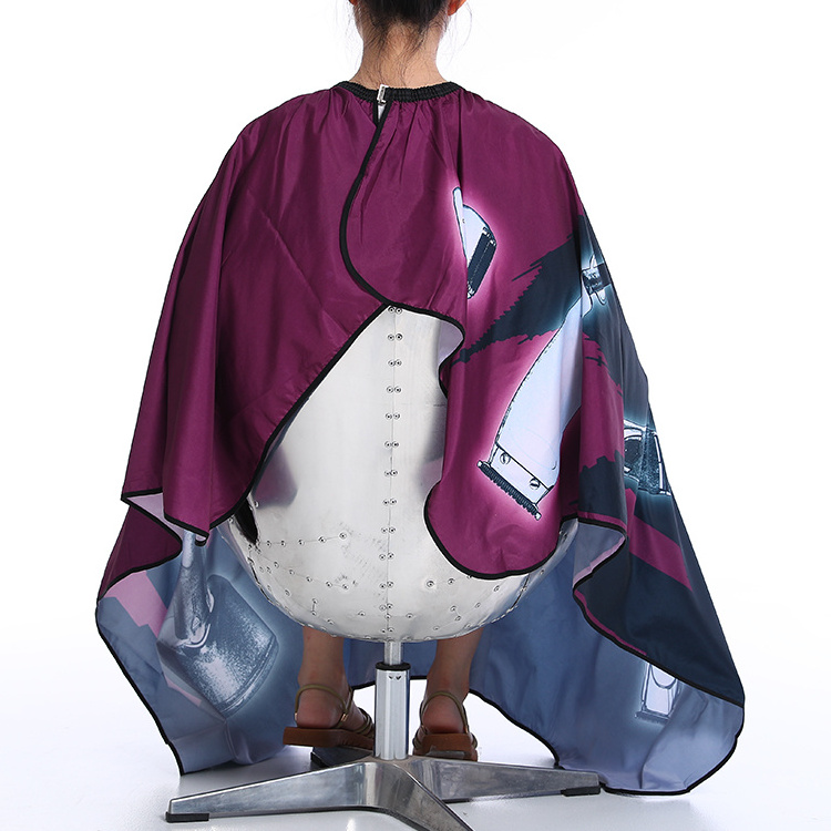 Wholesale professional custom design adjustable hair barber cutting salon capes