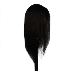 Salon teaching tools plastic female mannequin training head with human hair wig