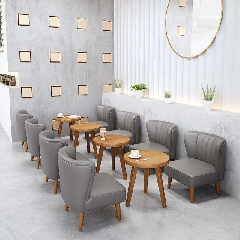 Coffee Shop Style Restauration Chair and Table for Restaurant Chaises Cafe Chair Furniture Restaurant Sillas Wood Modern