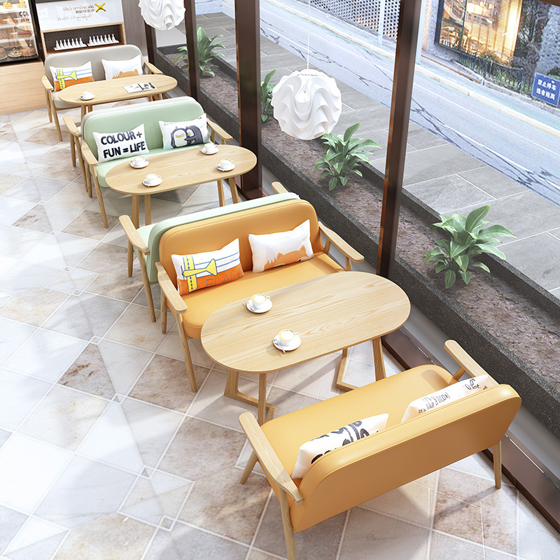 Guangzhou Mingmeng Furniture Cheap Coffee Shop Tables And Chairs For Restaurants Ice Cream Shop Table And Chairs