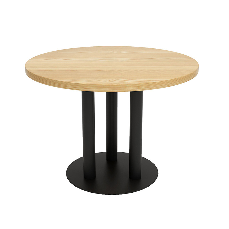 Modern Minimalist Wooden Restaurant Table and Chair for Coffee Shops and Cafe with Booth Seating