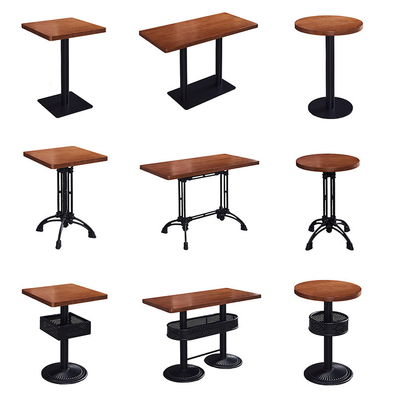 Foshan Furniture Square Cafeteria Tables Customized Square Restaurant Tables Restaurant Furniture Table