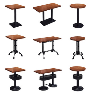 Foshan Furniture Square Cafeteria Tables Customized Square Restaurant Tables Restaurant Furniture Table