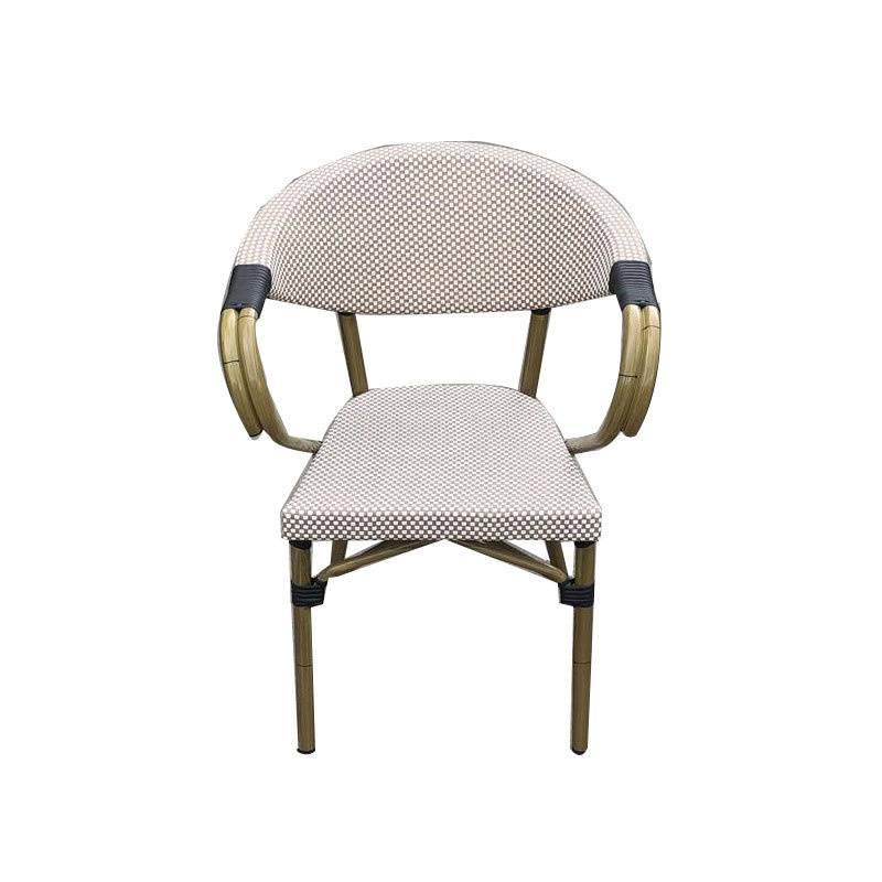 Guangzhou Mingmeng Garden Furniture Rattan Dining Chair Wholesale Outdoor Furniture Rattan Chair Rattan Armchair