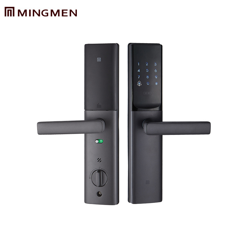 MINGMEN Hot-Selling Popular Product W1 TUYA  APP Function Code Lever Lock Fingerprint Smart Door Lock