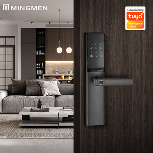 MINGMEN Hot-Selling Popular Product W1 TUYA  APP Function Code Lever Lock Fingerprint Smart Door Lock