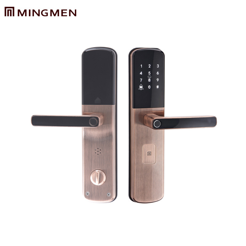 MINGMEN Hot Sell Product M2 With Doorbell TTLock Smart APP Fingerprint Smart Door Lock