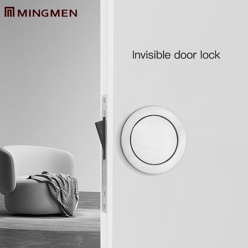 MINGMEN Particarly Popular Zinc Alloy Magnet Mortise Concealed Door Lock For Cabinet Door