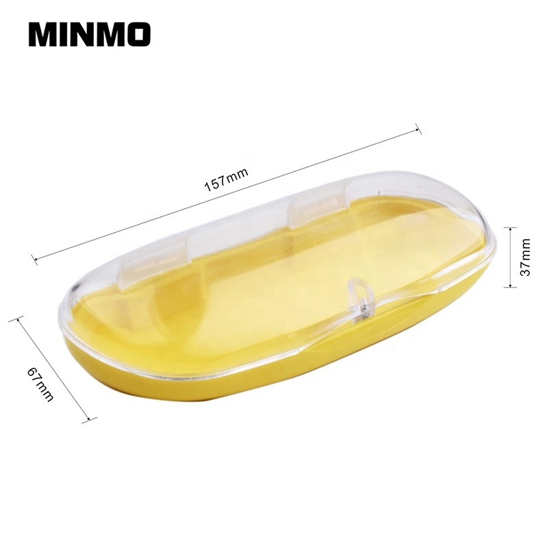 2024 Eyeglasses slim plastic packaging box, glasses box, clear eyeglass case