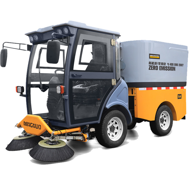 MINGNUO JS1800 Powerful Vacuum Street Sweeper Electric Road Sweeper City Cleaning Vehicle