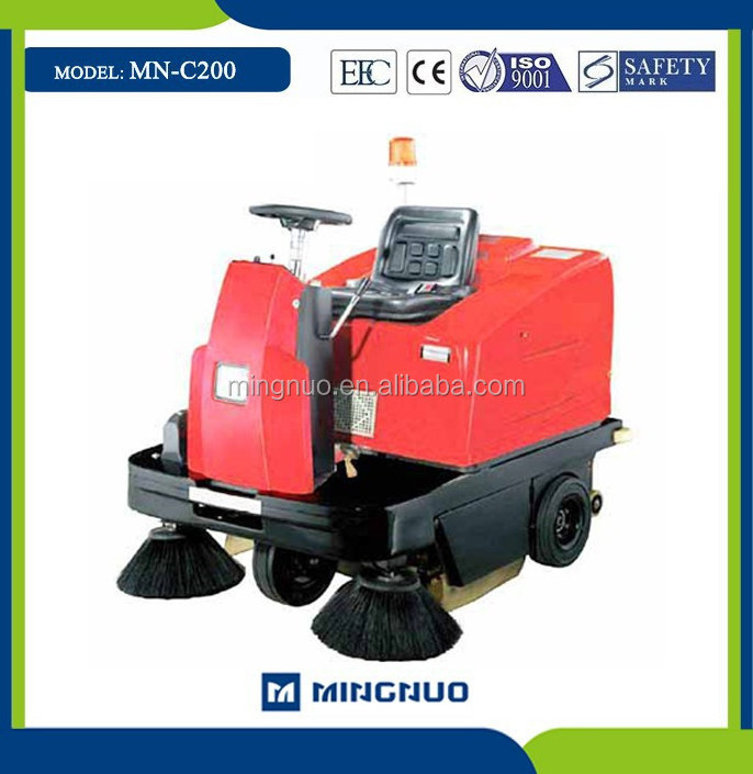 artificial grass sweeping machine, Electric street sweeper, battery-powered sweeper