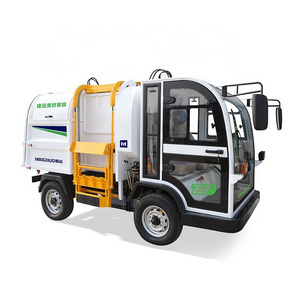 electric garbage transport vehicle mini garbage truck 72V battery powered garbage collecting equipment