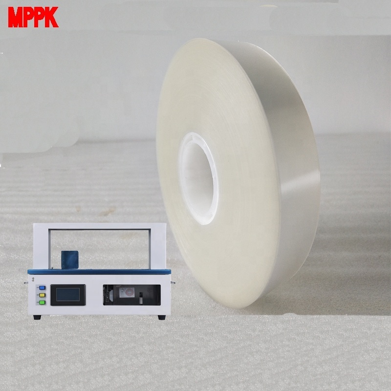 OPP Packing Film Hot Melt Plastic Strapping Roll Banding Tape for Automatic Banding Machine