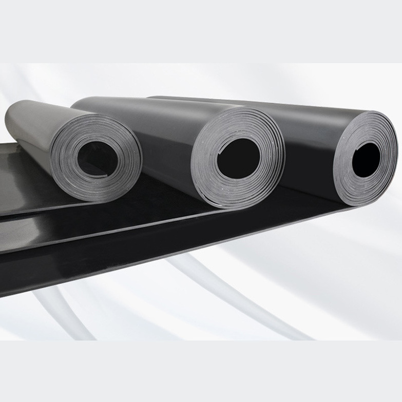 SBR Nr NBR Nitrile Neoprene Cr Butyl Hypolon Silicone FKM Gum Latex EPDM Waterproof Fabric Industrial Belt Rubber Sheet