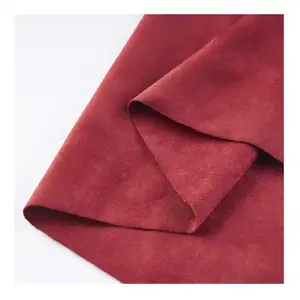 Multi Colors Professional Micro Fiber Double sided Suede Fabrics For Garment & Sofa