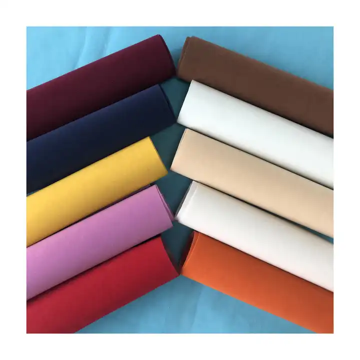 High quality drawer nonwoven fabric self adhesive flocked velvet fabric for box packing