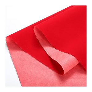 Professional self adhesive polyester flocked material spunlace non woven flock fabric for glass box