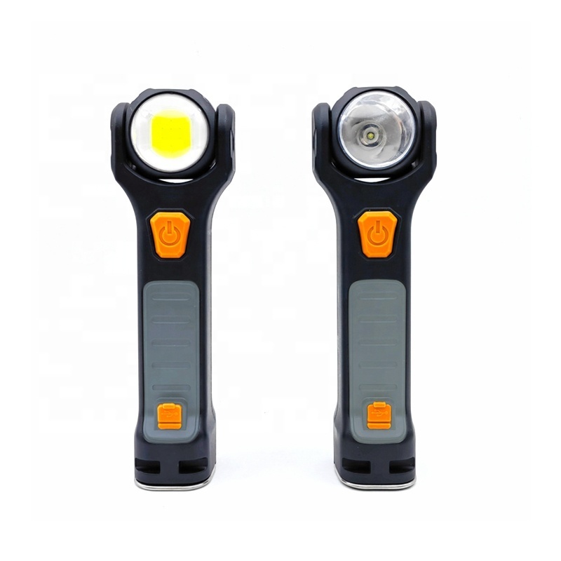 2024 new arrivals trend new HUAWEI Type C rechargeable RED Light LED torch Flashlight with magnet ready to ship offer customize