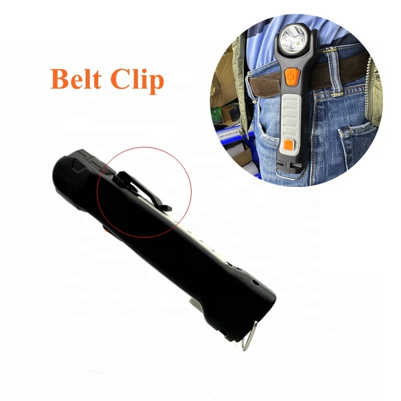 2024 new arrivals trend new HUAWEI Type C rechargeable RED Light LED torch Flashlight with magnet ready to ship offer customize