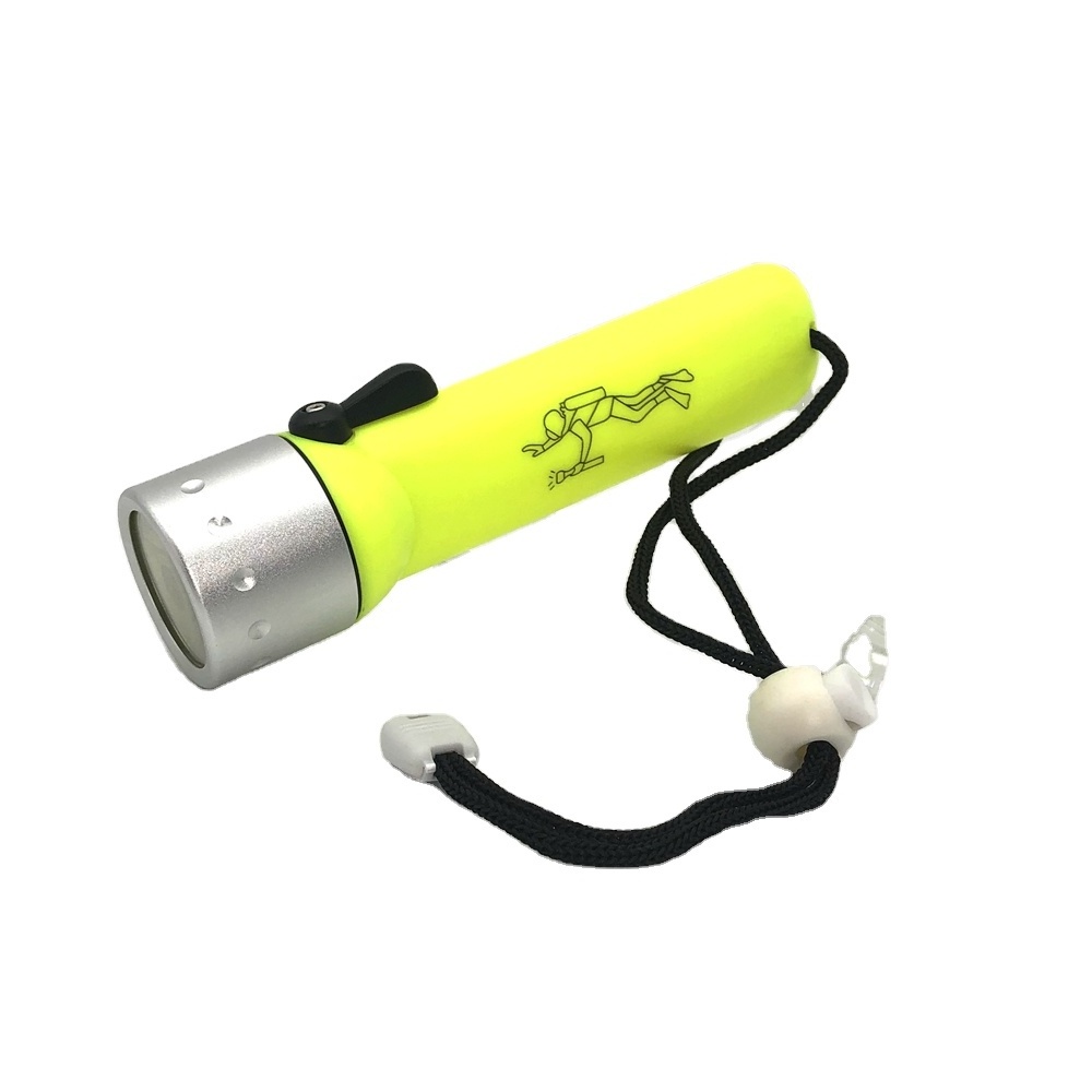 NINGBO factory wholesale cheap price led eco diving flashlight torch high bright goods in stock ready to ship fast delivery