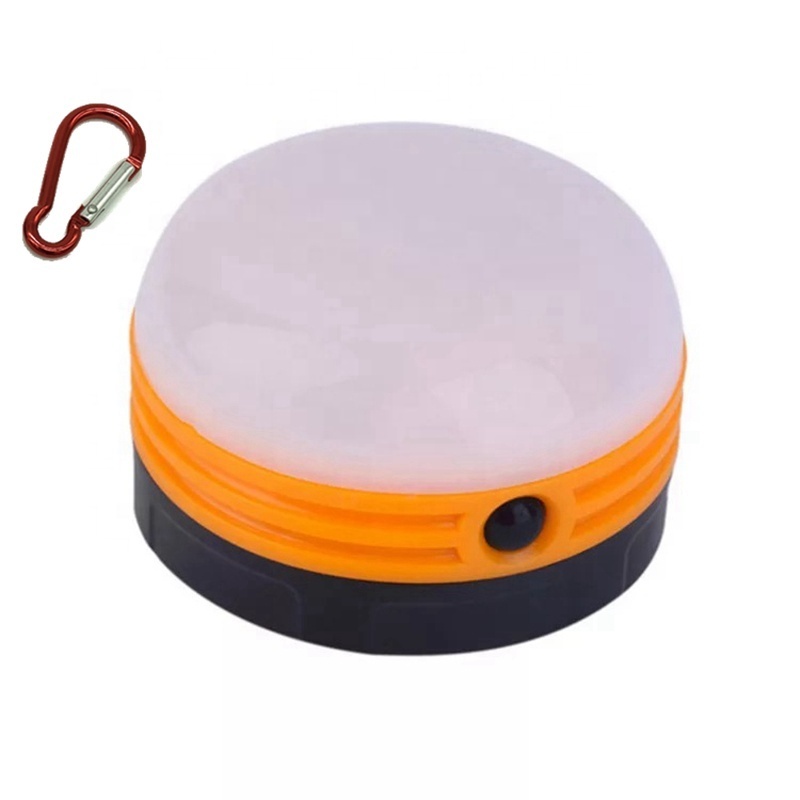 Portable magnetic LED Camping lantern AA Battery 3 mode small lanterns waterproof tent lamp outdoor super bright hand light