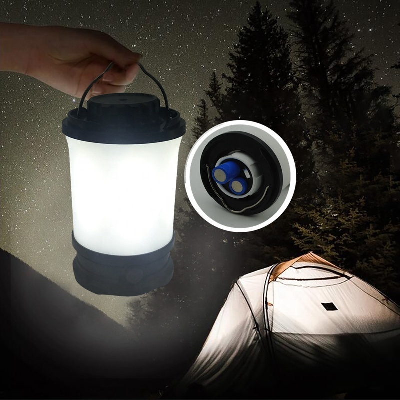 High quality ultra bright lithium battery included USB Rechargeable LED Camping Lantern 600 lumen IP65 Tent lamp powerbank light