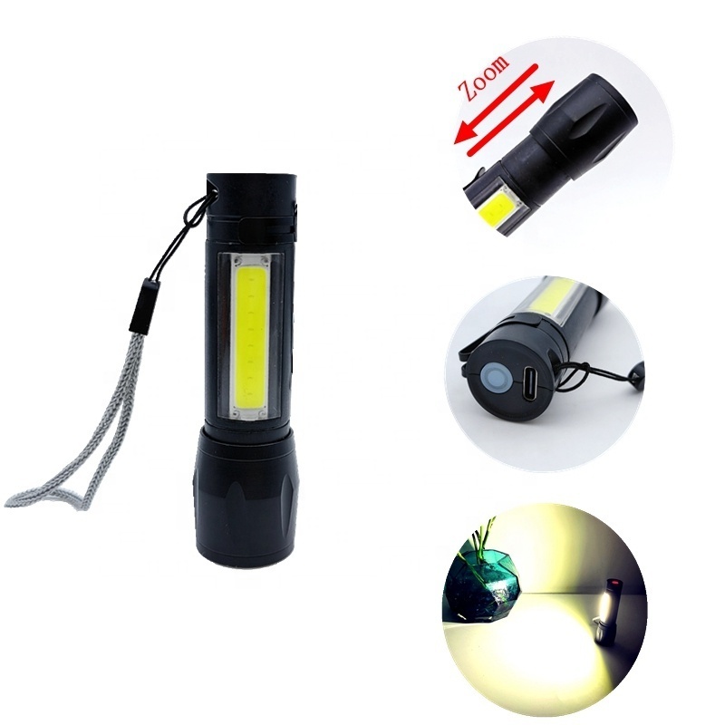 MingRay most selling products ready to ship HUAWEI TYPE C charging rechargeable aluminum mini pocket zooming flashlights torches