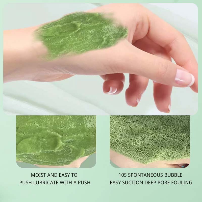 12Pcs Bubble Face Sheet Masque Centella Asiatica Purifying Foam Mud Hydrating Moisturizing Oil Control Mask Skin Care Products