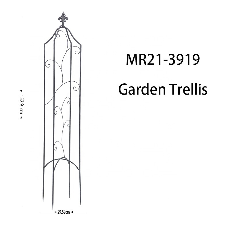 Expanding Metal Garden Trellis With Leaves Plant Support Garden Plant Trellis for Plants