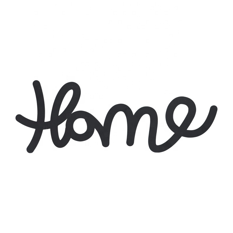 Home Metal Letters 'home' Word Wall Sign 3D Word Art Home Accent Decor