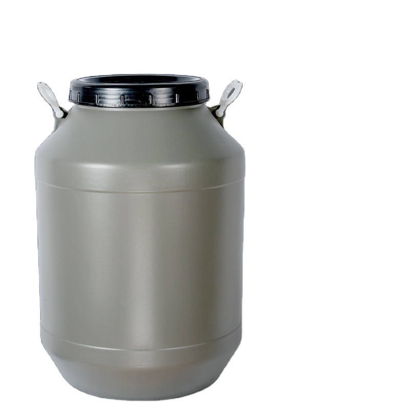 60 Liter Plastic Barrel Square Drum 60 Litre HDPE Open Top Plastic Chemicals Barrel With Screw Lid