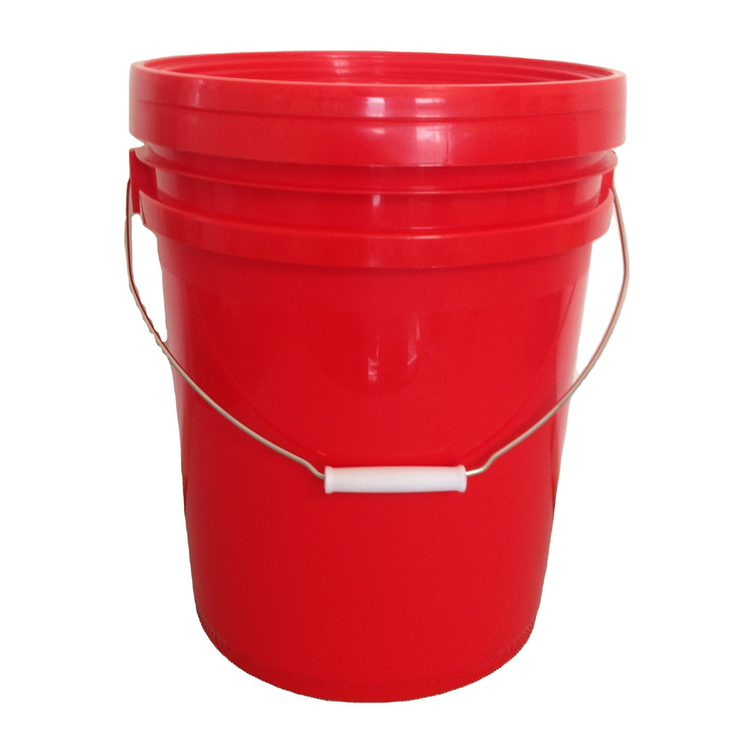 Paint 10l 20l 5 Gallon Plastic Buckets With Handle And Lid Plastic Pail