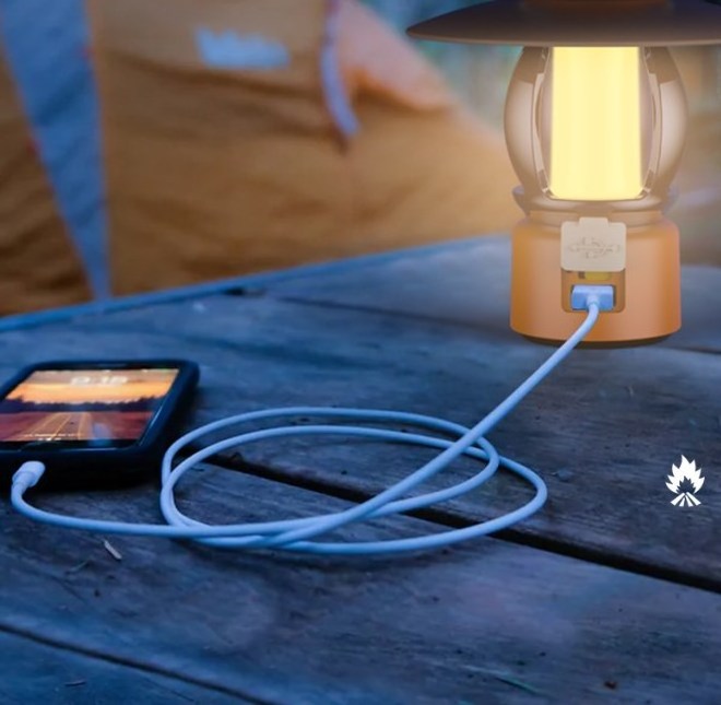 Outdoor MINI USB Battery Operated Rechargeable Camping Lamp lantern Portable LED Camping Lights desk lamp