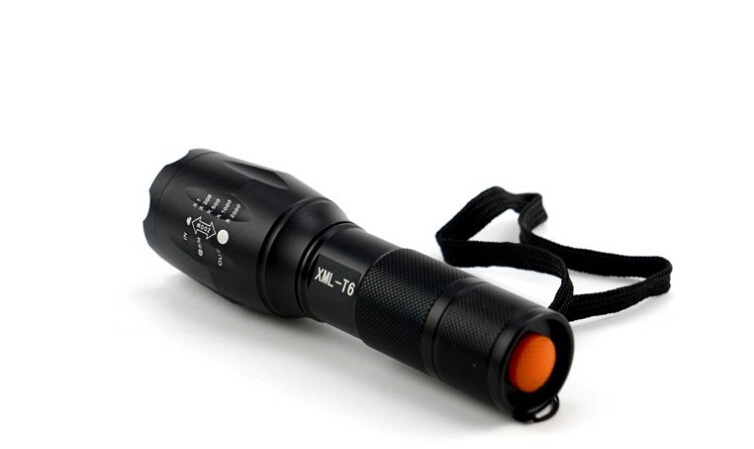 Aluminum 18650  T6 1500lumen Super Power Tactical Flashlight