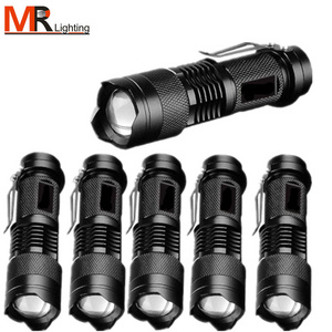 IP65 IP Rating and Rechargeable mini Flashlight Flashlight Type  q5 red led hunting flashlight