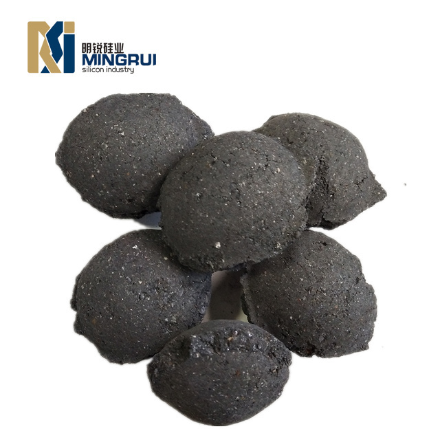 Mineral Ferro Silicon,FeSi 75/72# briquette/ball China Factory