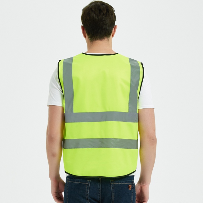 Reflective Safety Vest Belt Visibility Light Vest High Quality Reflector Jacket