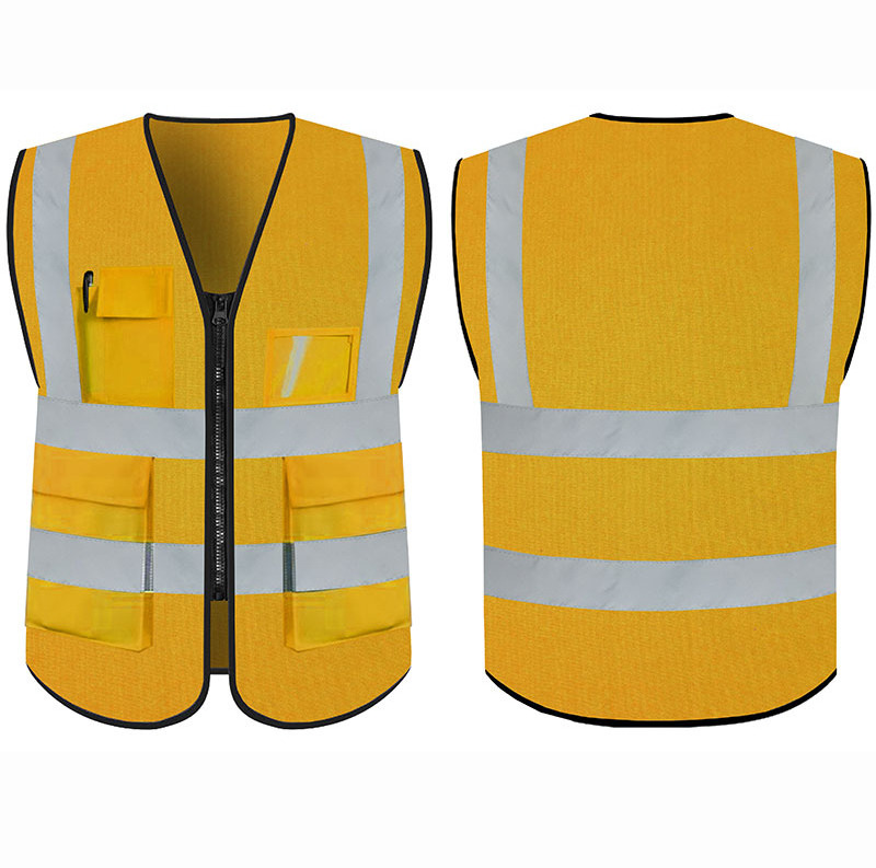 MINGRUI High Quality Hi Vis Reflector Jacket Reflective Safety Vest With Custom Logo