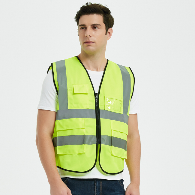 Mingrui The Fine Quality Visibility Work Reflective Clothing Construction Security Safety Vest