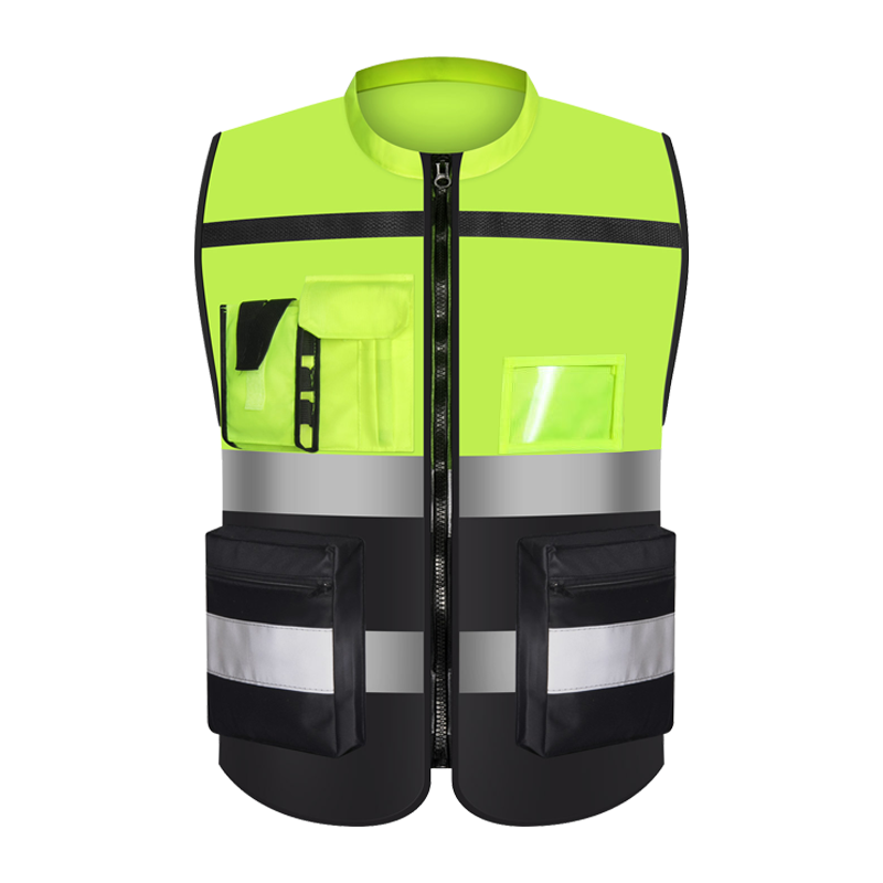 Hi Vis Workwear MESH Vest Safety Jacket YELLOW Reflective Safety Vest