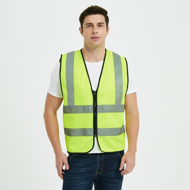 Reflective Safety Vest Belt Visibility Light Vest High Quality Reflector Jacket