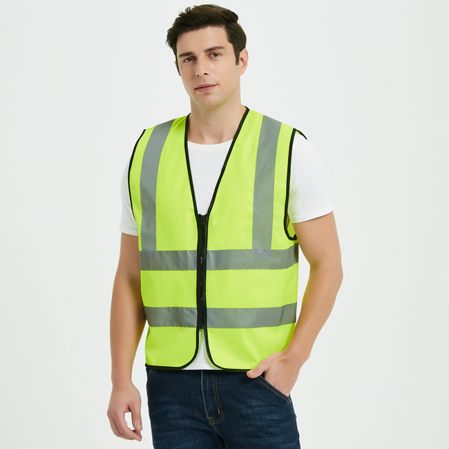 Mingrui Suitable For Multiple Scenarios Safety Men's Vests Custom Reflective Vest