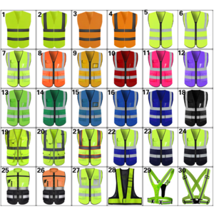 Mingrui The Fine Quality Visibility Work Reflective Clothing Construction Security Safety Vest