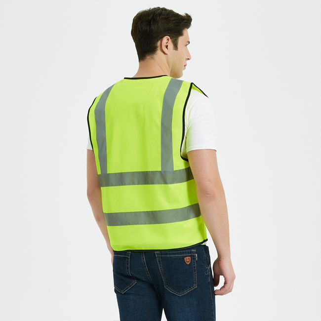 Mingrui Suitable For Multiple Scenarios Safety Men's Vests Custom Reflective Vest