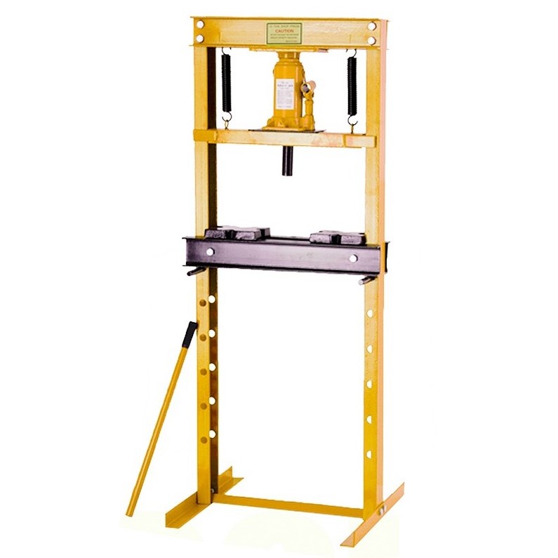 popular style professional hydraulic shop press 12 Ton without gauge