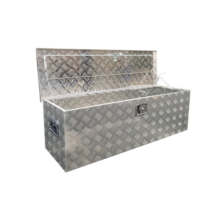 Aluminum Trailer Truck Pickup Tool Box Underbody Underbed Tongue Tool Box Truck Storage Toolbox